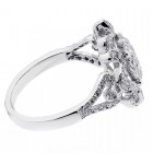 1.32 Cts Diamond cocktail Ring set in 14K white gold