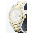 Rolex Datejust Two-Tone Domed White Dial 36mm Automatic Watch