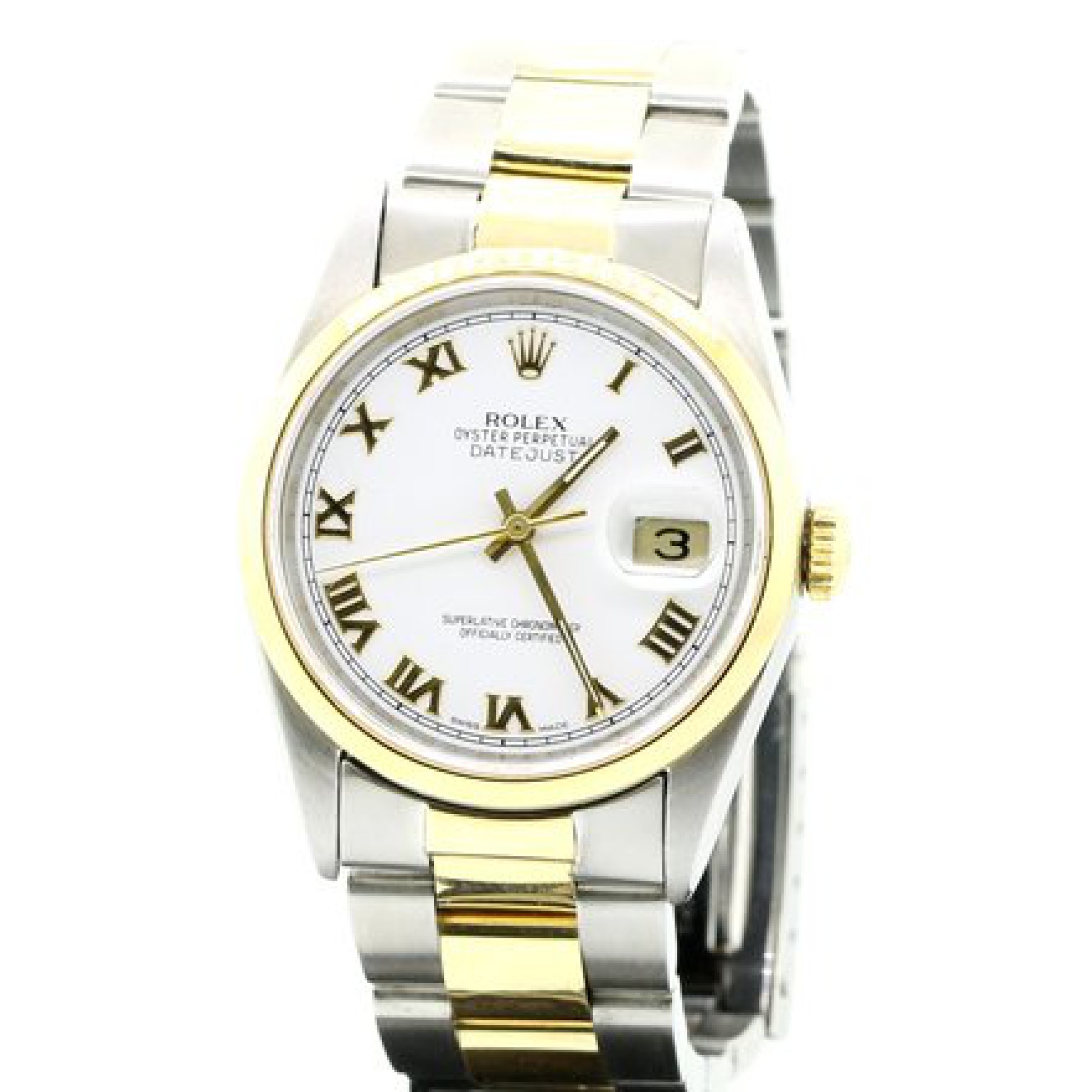 rolex 2 tone datejust 36mm