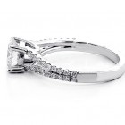 Engagement Ring , Round Brilliant cut Diamond 1.74 Cts