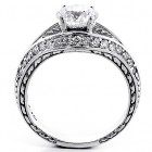 Engagement Ring , Round Brilliant Cut Diamond 1.60 Cts