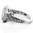 Engagement Ring Round Cut Diamond 1.72 Cts