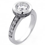 2.19 Ct Round Cut Diamond Engagement Ring