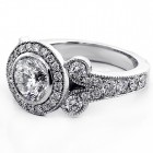 Engagement Ring Round Brilliant Cut 2.59 cts