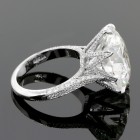  17.13cttw Brilliant Cut Diamond Platinum Ring