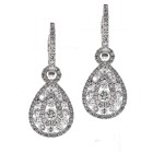 Pear Shape Drop Earrings