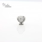 Earings Clip Ons total 1.15 cts set in 14k white gold