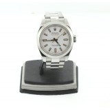 Rolex oyster perpetual milgauss stainless steel white dial