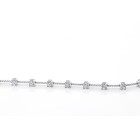 3.29 Ctw Diamond Bracelete Set in 14K White gold 3.29 Ctw Diamond Bracelete Set in 14K White gold