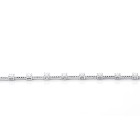 3.29 Ctw Diamond Bracelete Set in 14K White gold 3.29 Ctw Diamond Bracelete Set in 14K White gold