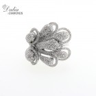 Fancy Ring total 3.33 cts set in 14k white gold