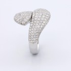 Fancy Ring total 2.79 cts set in 18k white gold