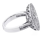 2.20 Cts Round Diamond Engagement Ring set in 18K white gold