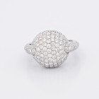 Fancy Ring total 2.45 cts set in 18k white gold