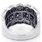 Cocktail Ring total of 1.34 cts set in 18kT white gold