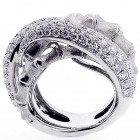 Fancy Ring total 2.82 cts set in 18k white gold