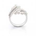 Fancy Ring total 2.85 cts set in 18k white gold