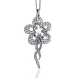 Twisted Flower pendant