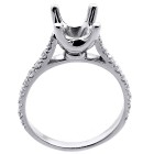 Platinum 0.40 Cts Diamond Engagement Ring Setting