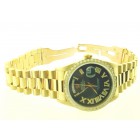 Rolex Day-Date President 18K Yellow Gold Diamond Bezel 36mm Automatic Watch