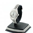 ROLEX Lady-Datejust Stainless Steel Fluted White Dial 26mm Automatic Watch