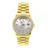 Rolex Day-Date 18K Yellow Gold President 36mm Automatic Watch 