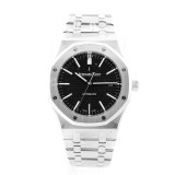 AUDEMARS PIGUET Royal Oak Stainless Steel Black Dial 41MM Watch