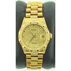 Rolex Presidential Datejust 18K Yellow Gold with Diamond Bezel and Dial 31mm Watch