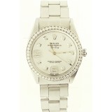 Rolex Oyster Perpetual with Mother of Pearl Diamond and Arabic Hour Dial 34mm Watch