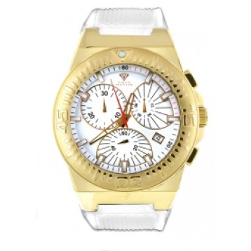 Aqua Master Sport Gold-White Watch