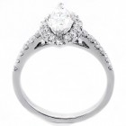 1.77 Cts Marquise Shaped Diamond Engagement Ring