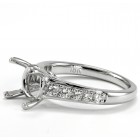 Chanel Bead 4 Prong Diamond Engagement Ring setting