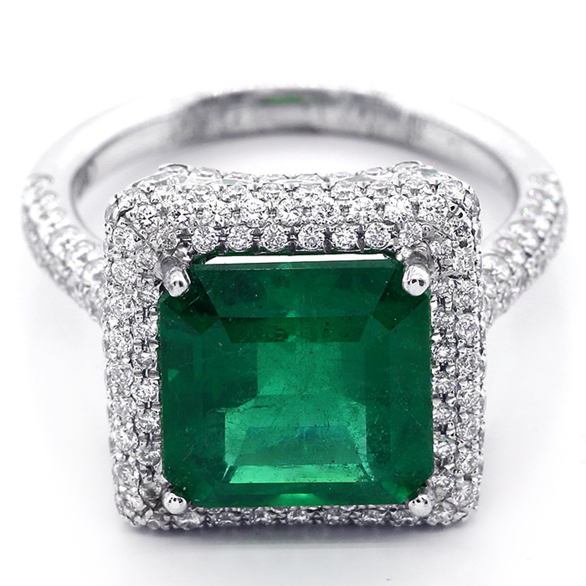 Emerald Diamond Engagement Ring,Cheap Diamond Engagement Rings, Buy ...